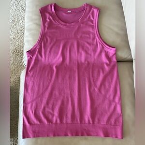 Lululemon Athletica Pink Muscle Tee Tank